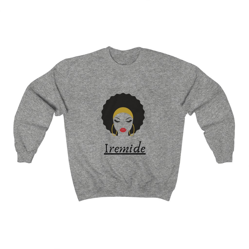 Black Girl Magic- Name- Unisex Heavy Blend™ Crewneck Sweatshirt