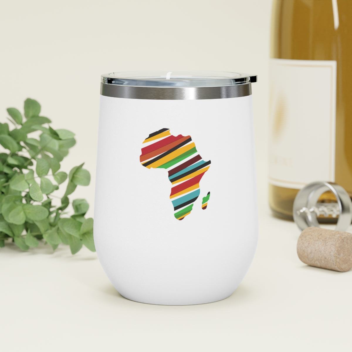 African Map Insulated Tumbler