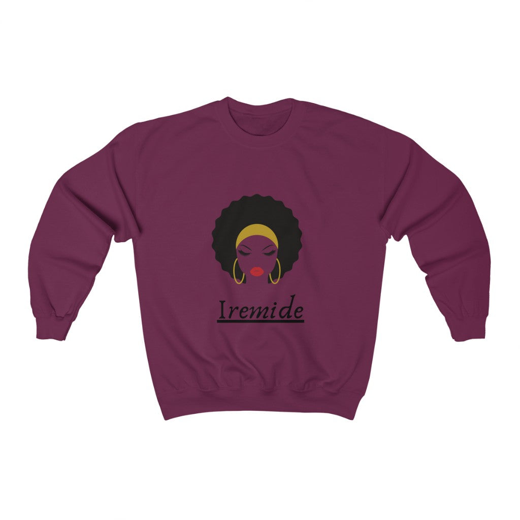 Black Girl Magic- Name- Unisex Heavy Blend™ Crewneck Sweatshirt