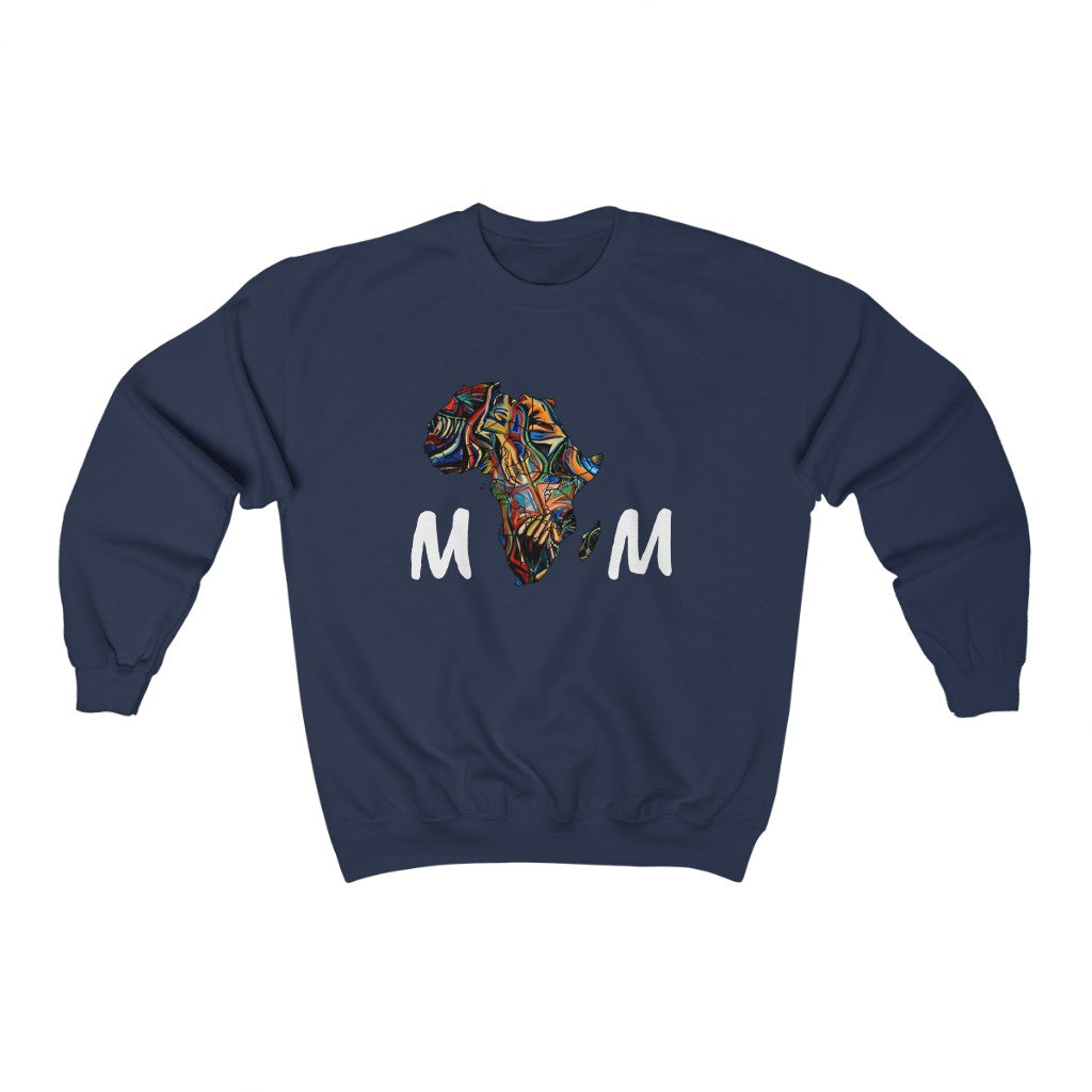 African Mom Unisex Heavy Blend™ Crewneck Sweatshirt