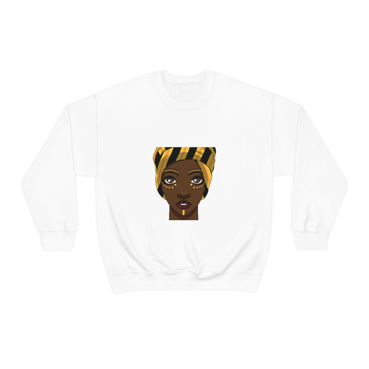 Beautiful African Woman -Unisex Heavy Blend™ Crewneck Sweatshirt