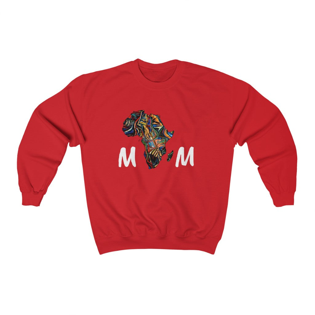 African Mom Unisex Heavy Blend™ Crewneck Sweatshirt