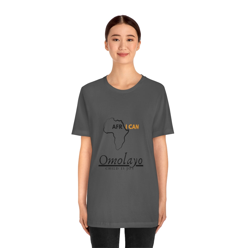 Afr I Can- Name- Unisex Jersey Short Sleeve Tee