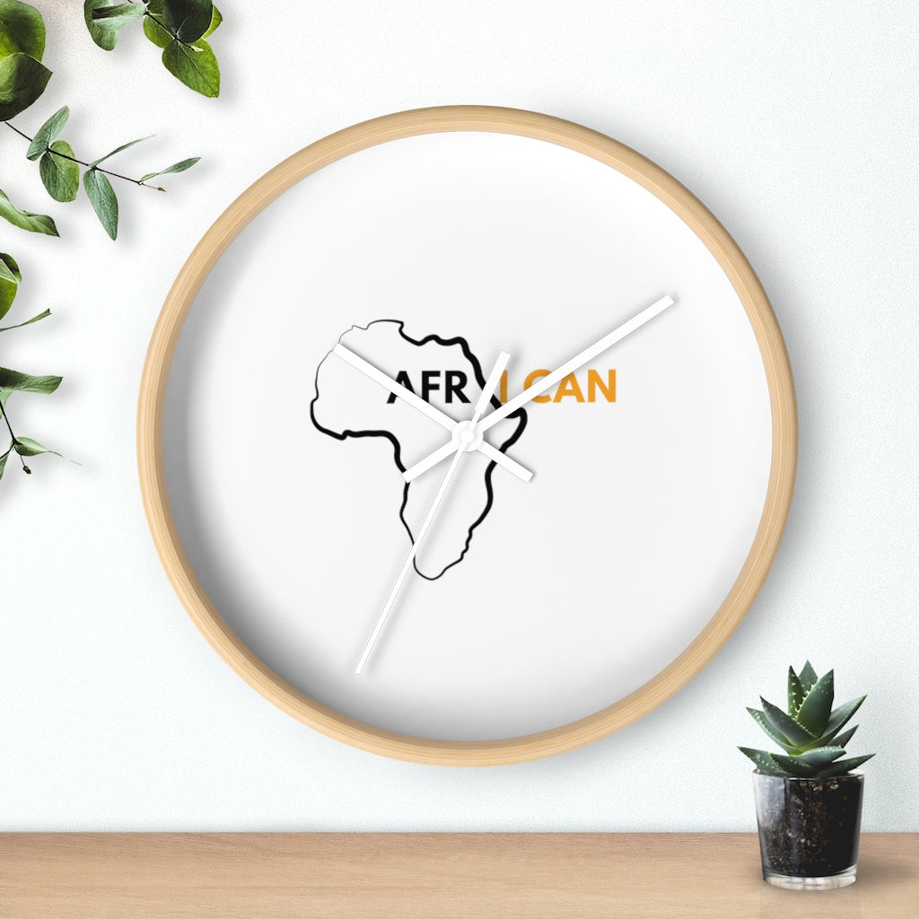 Afri I Can Wall clock