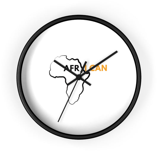 Afri I Can Wall clock