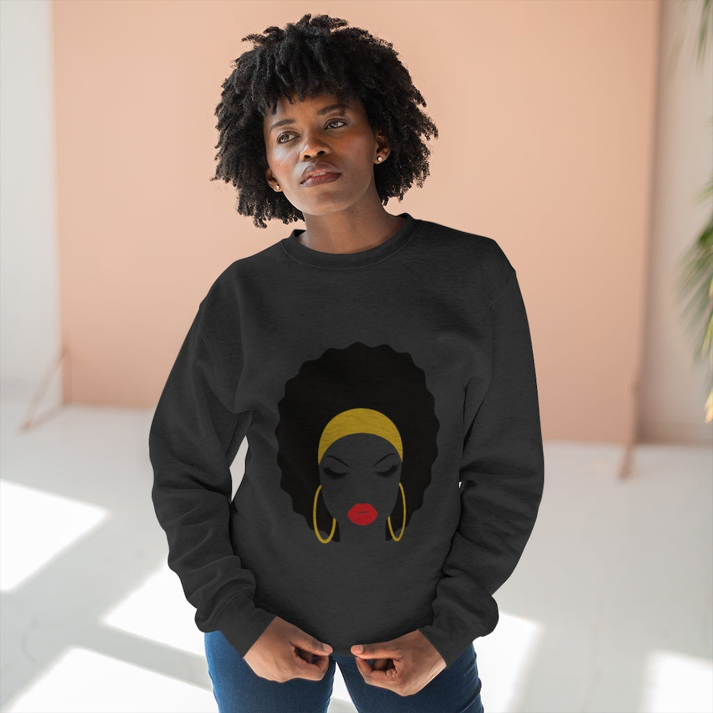 Black Girl Magic Unisex Premium Crewneck Sweatshirt