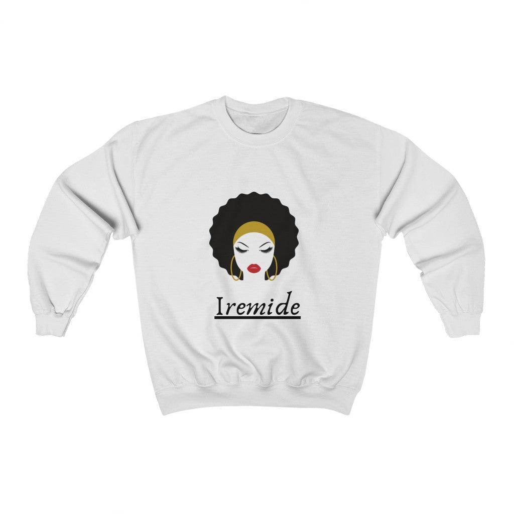 Black Girl Magic- Name- Unisex Heavy Blend™ Crewneck Sweatshirt