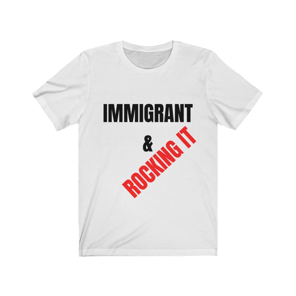 Immigrant Unisex Jersey Short Sleeve Tee