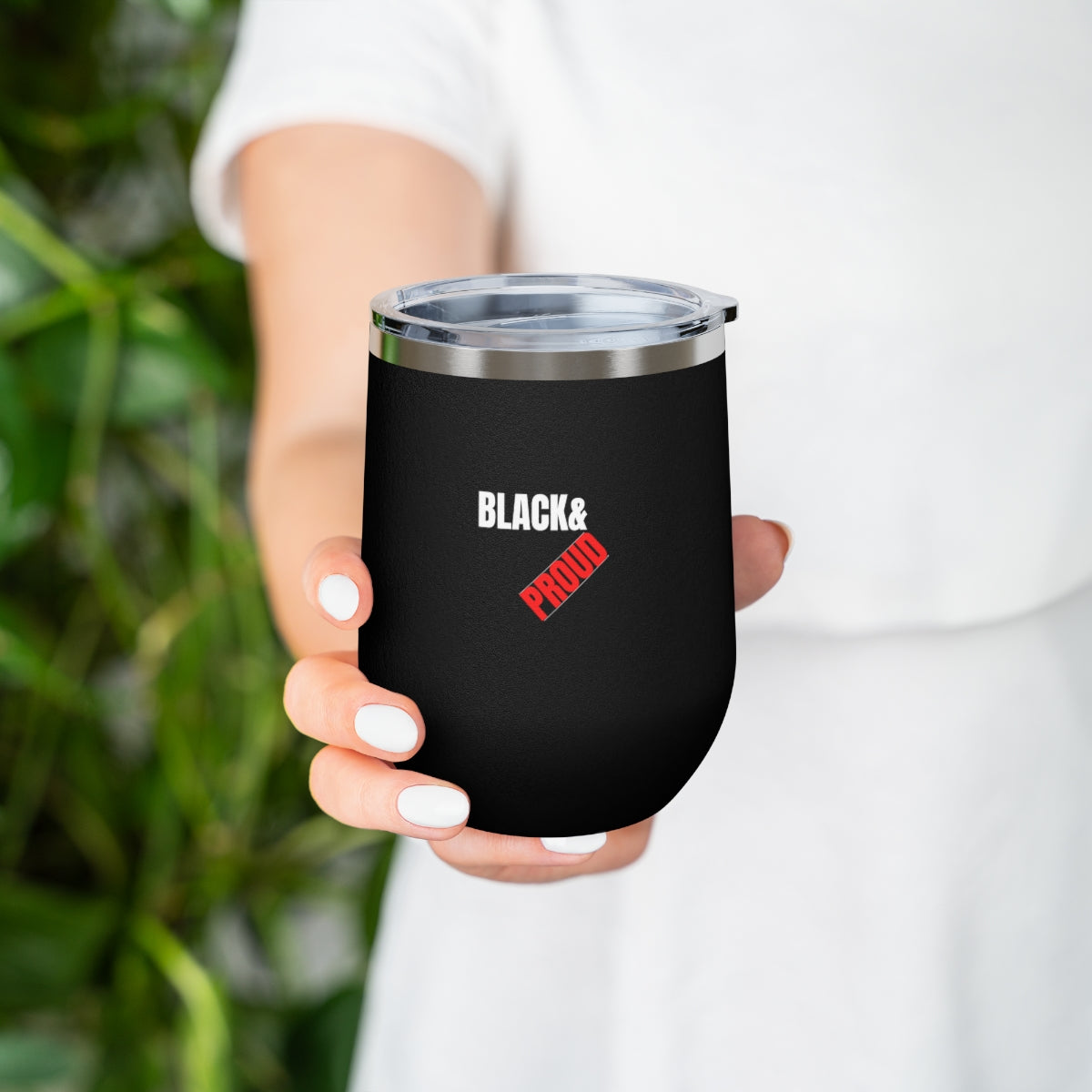 Black & Proud I 12oz Insulated Beverage Tumbler