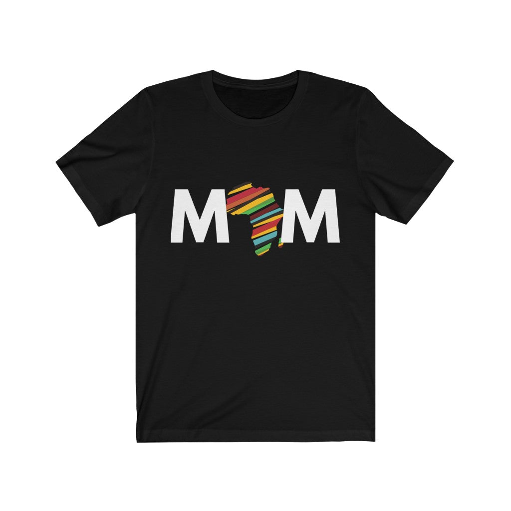 African Mom Jersey Short Sleeve Tee