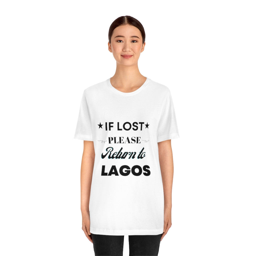 IF LOST-Unisex Jersey Short Sleeve Tee