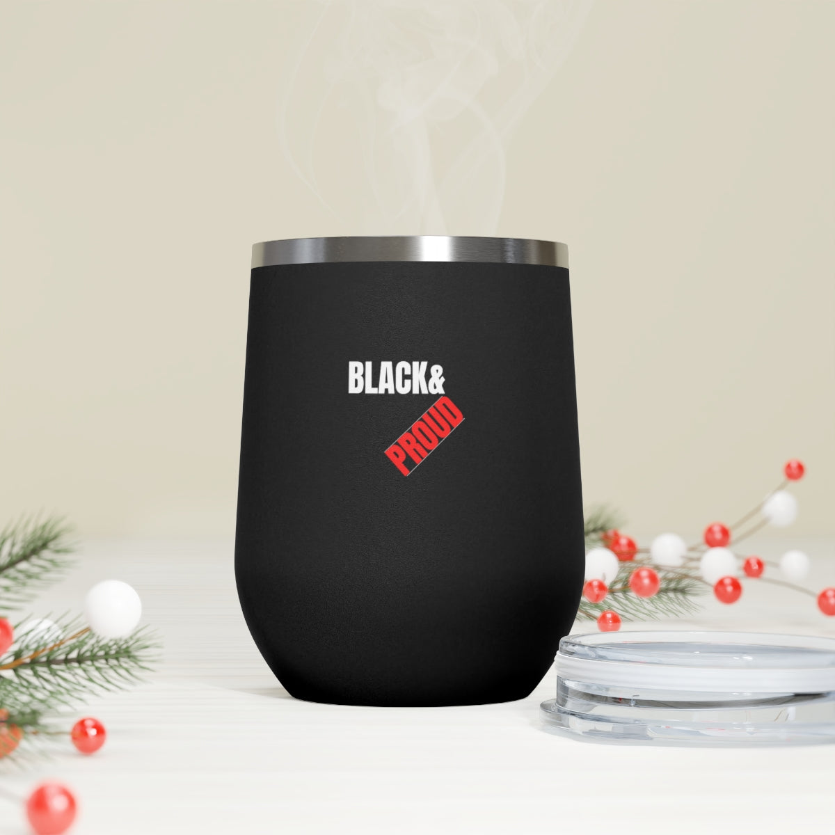 Black & Proud I 12oz Insulated Beverage Tumbler