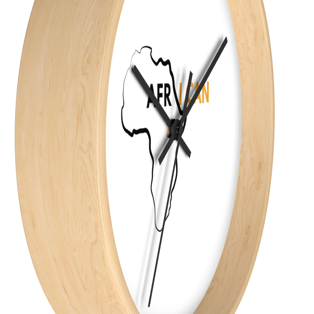 Afri I Can Wall clock