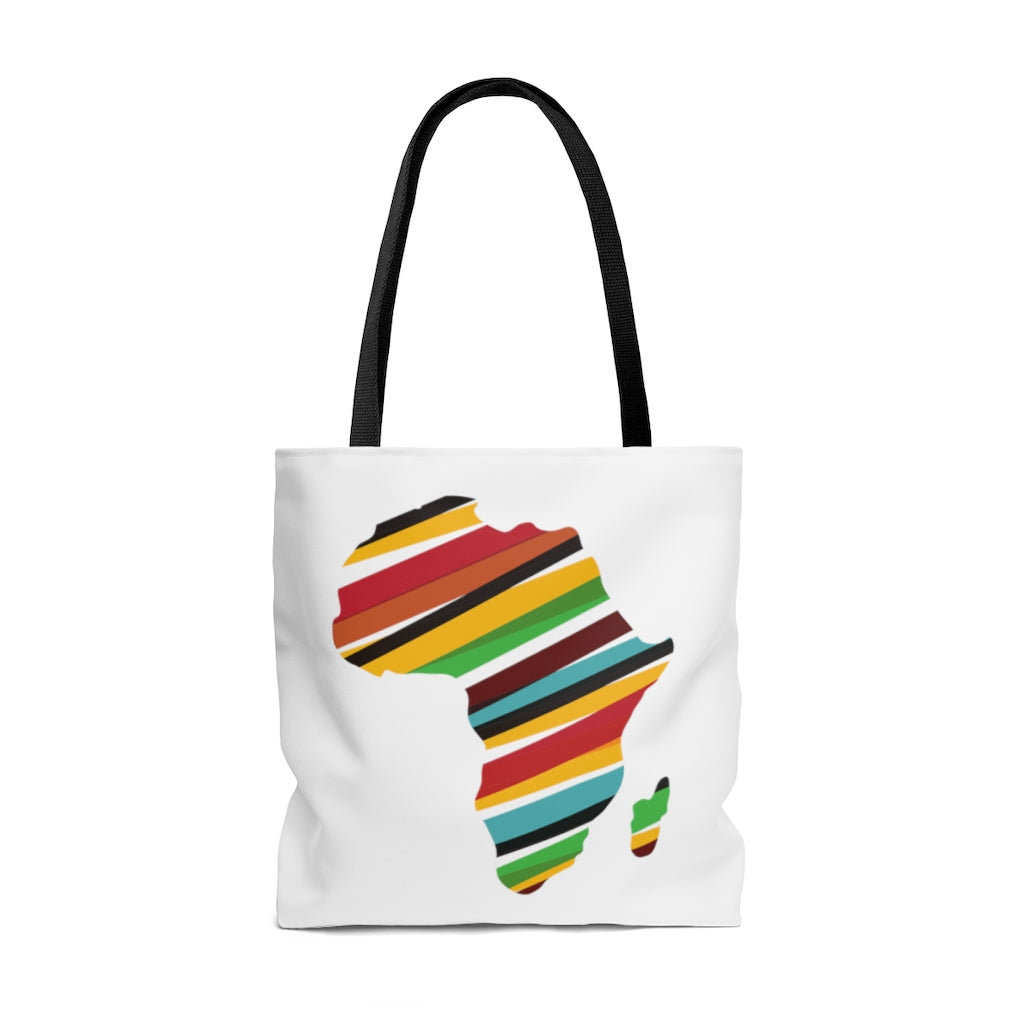 African Map Tote Bag