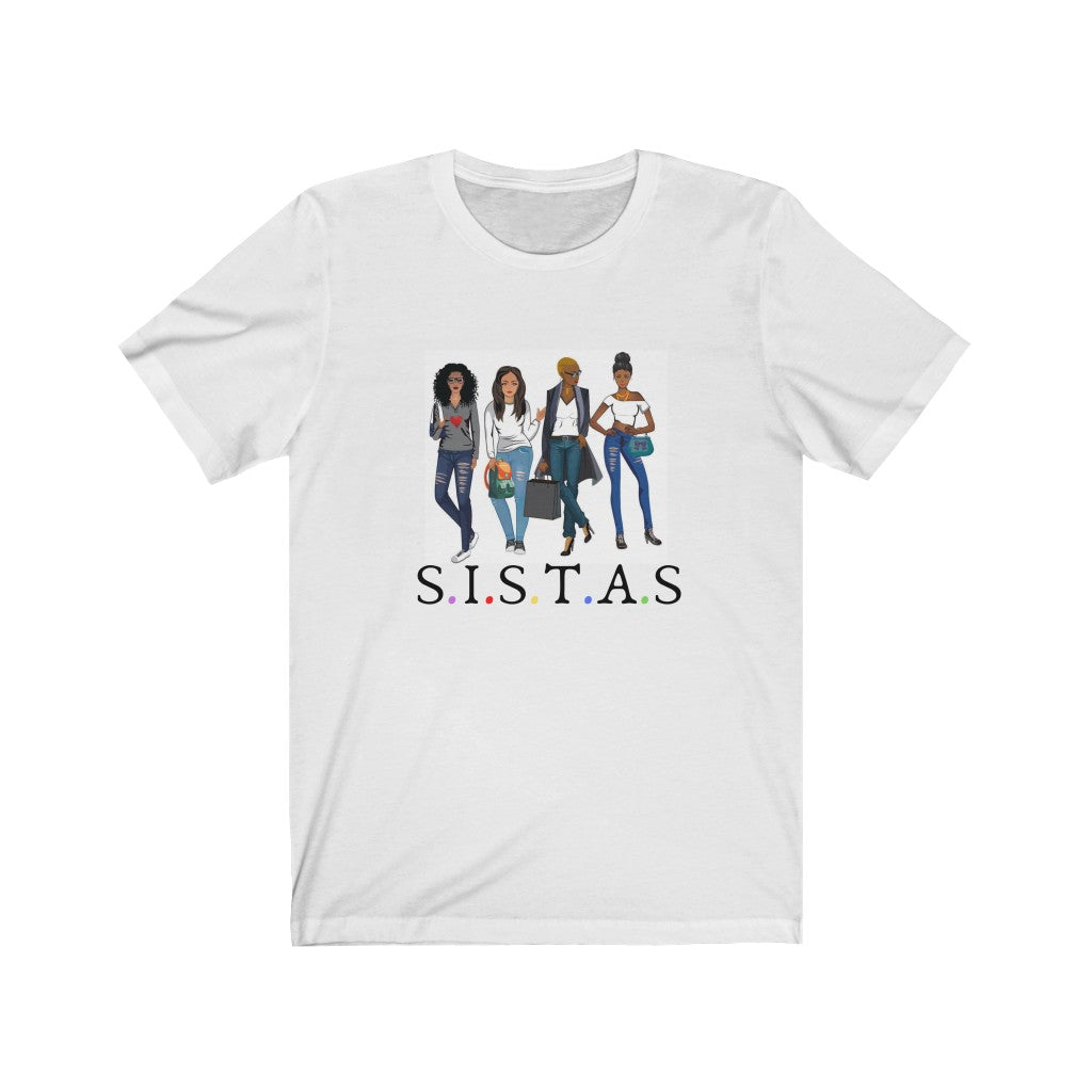 Unisex sisters Jersey Short Sleeve Tee