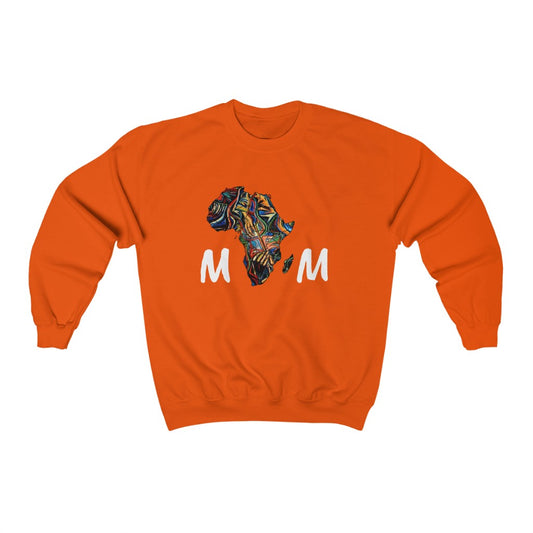 African Mom Unisex Heavy Blend™ Crewneck Sweatshirt