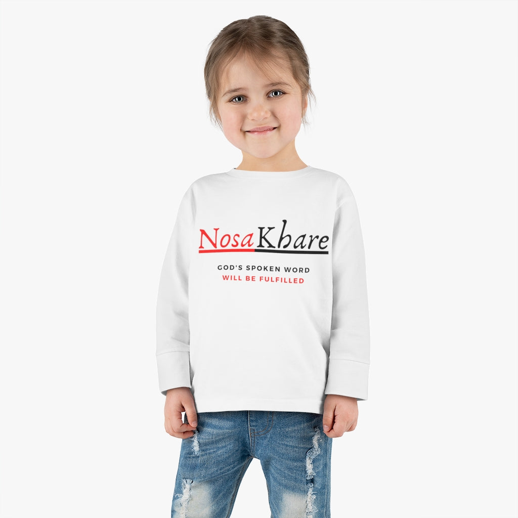 Naija Name Toddler Long Sleeve Tee