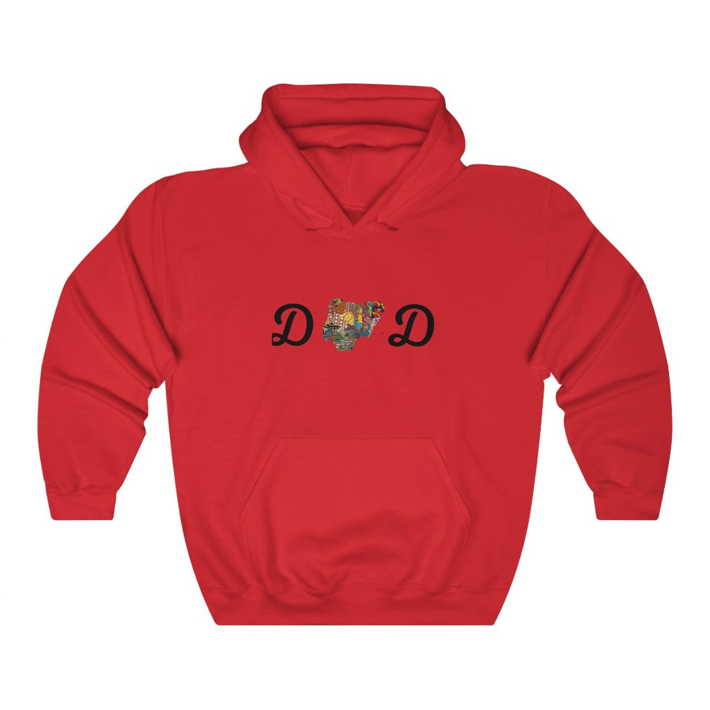 Nigerian Dad Unisex Heavy Blend™ Hooded Sweatshirt