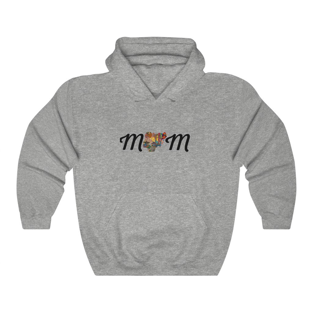 Nigerian Mom Unisex Heavy Blend™ Hooded Sweatshirt