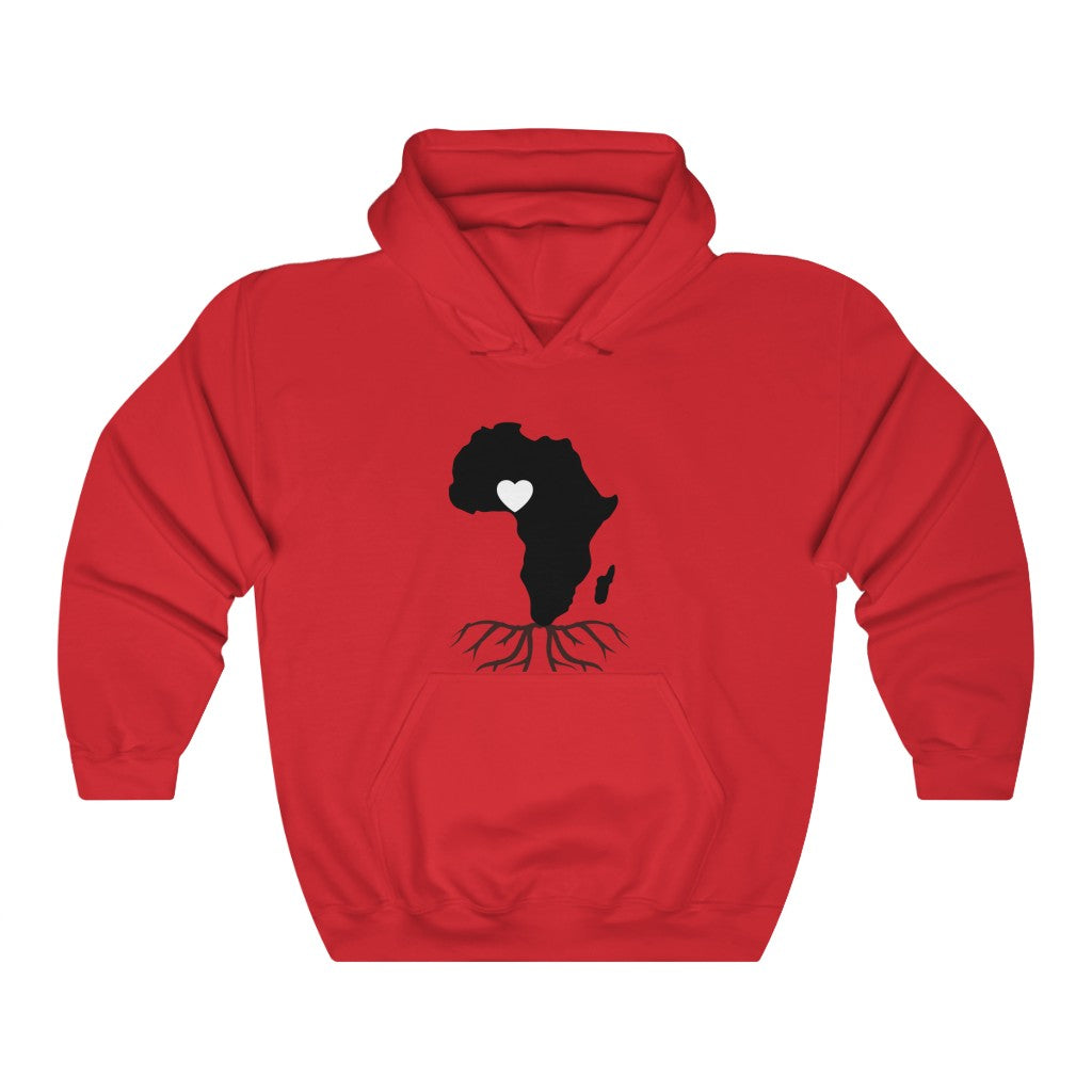 African Map Naija Love Unisex Heavy Blend™ Hooded Sweatshirt