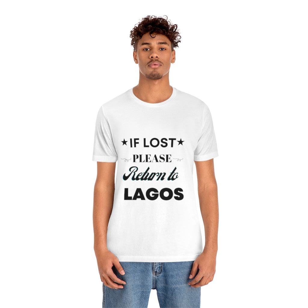 IF LOST-Unisex Jersey Short Sleeve Tee