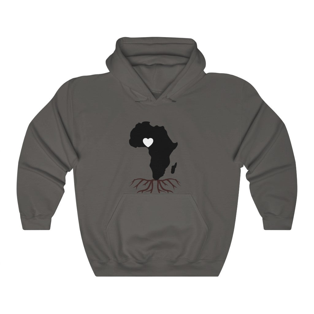 African Map Naija Love Unisex Heavy Blend™ Hooded Sweatshirt