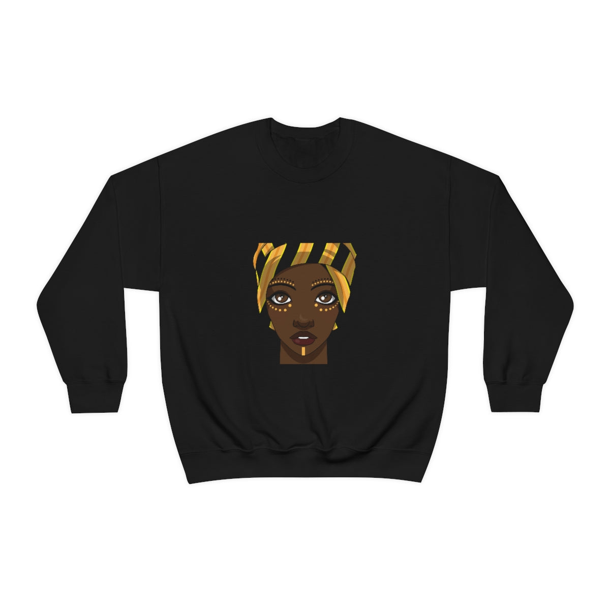 Beautiful African Woman -Unisex Heavy Blend™ Crewneck Sweatshirt