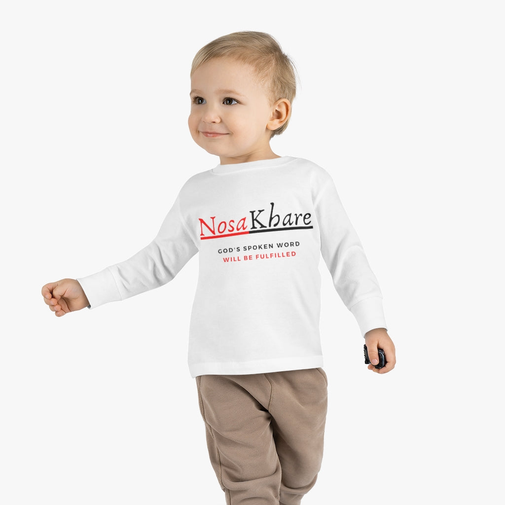 Naija Name Toddler Long Sleeve Tee