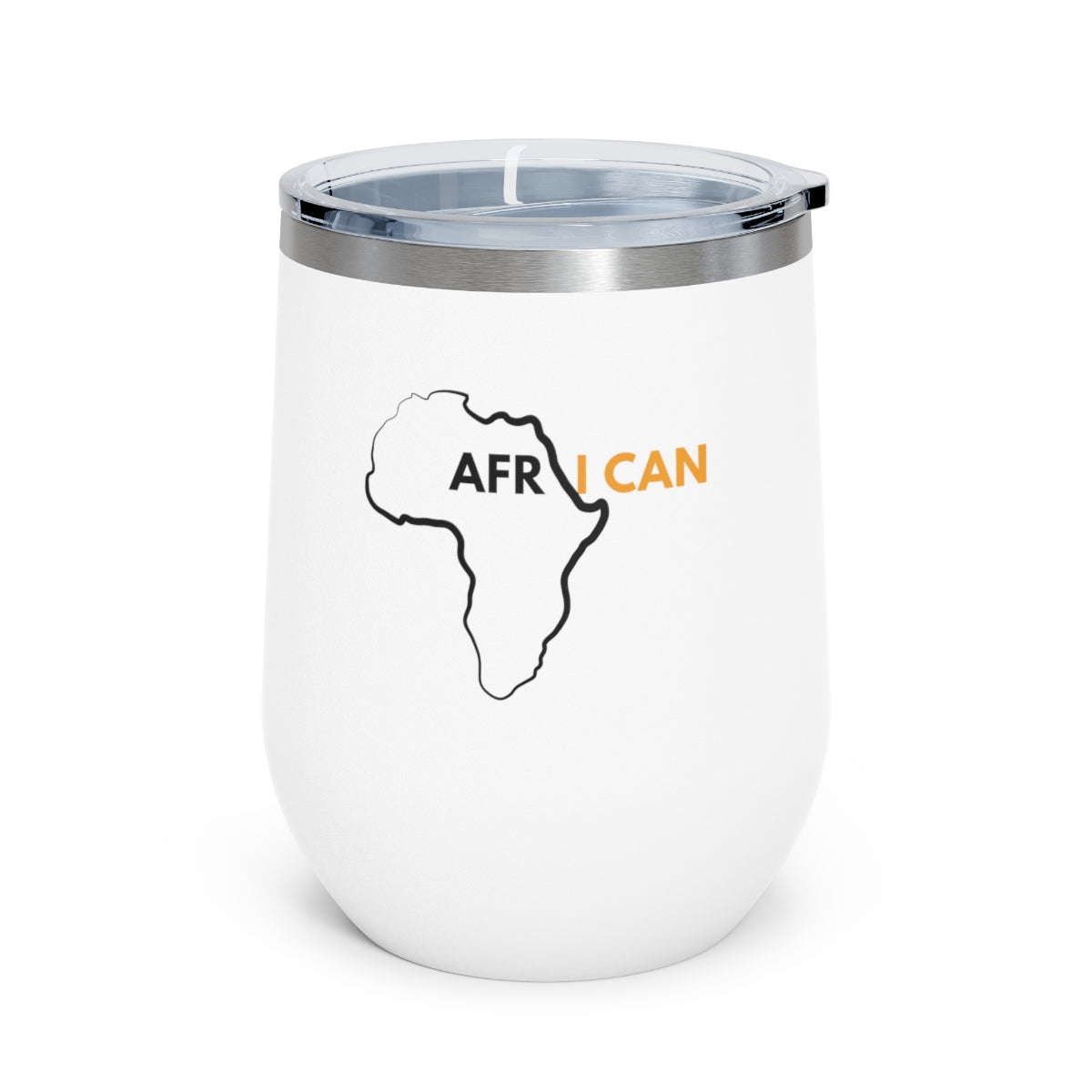 African 12oz Insulated Wine Tumbler