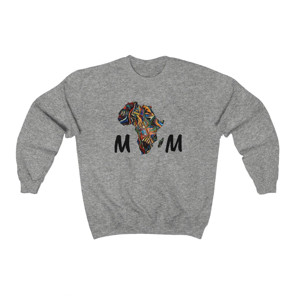 African Mom Unisex Heavy Blend™ Crewneck Sweatshirt