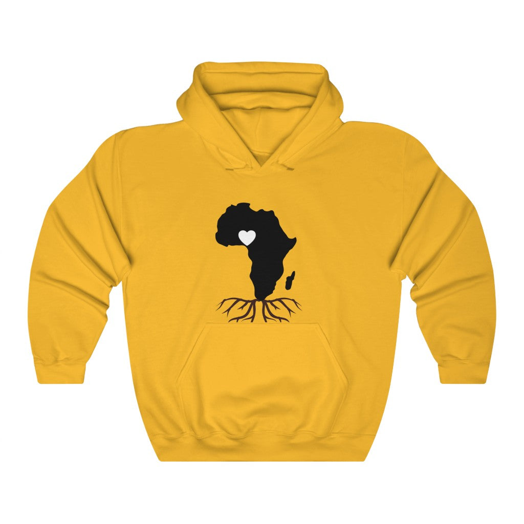 African Map Naija Love Unisex Heavy Blend™ Hooded Sweatshirt