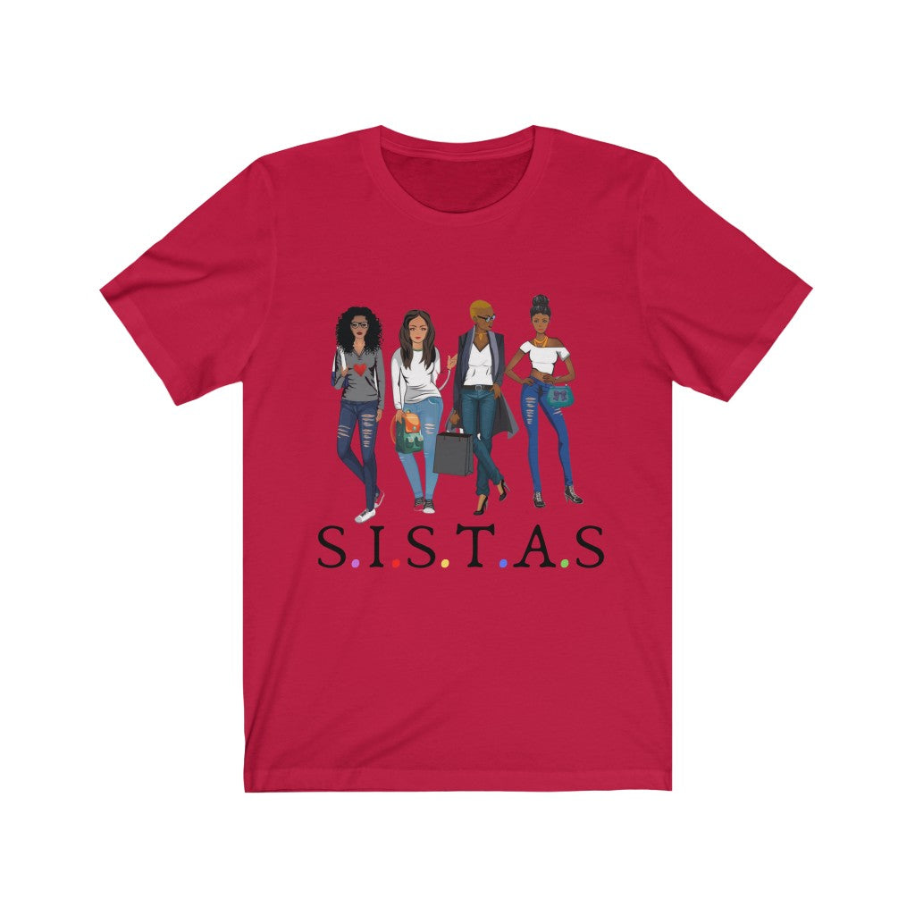 Sistas Unisex Jersey Short Sleeve Tee