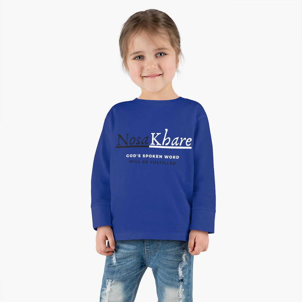 Naija Name Toddler Long Sleeve Tee