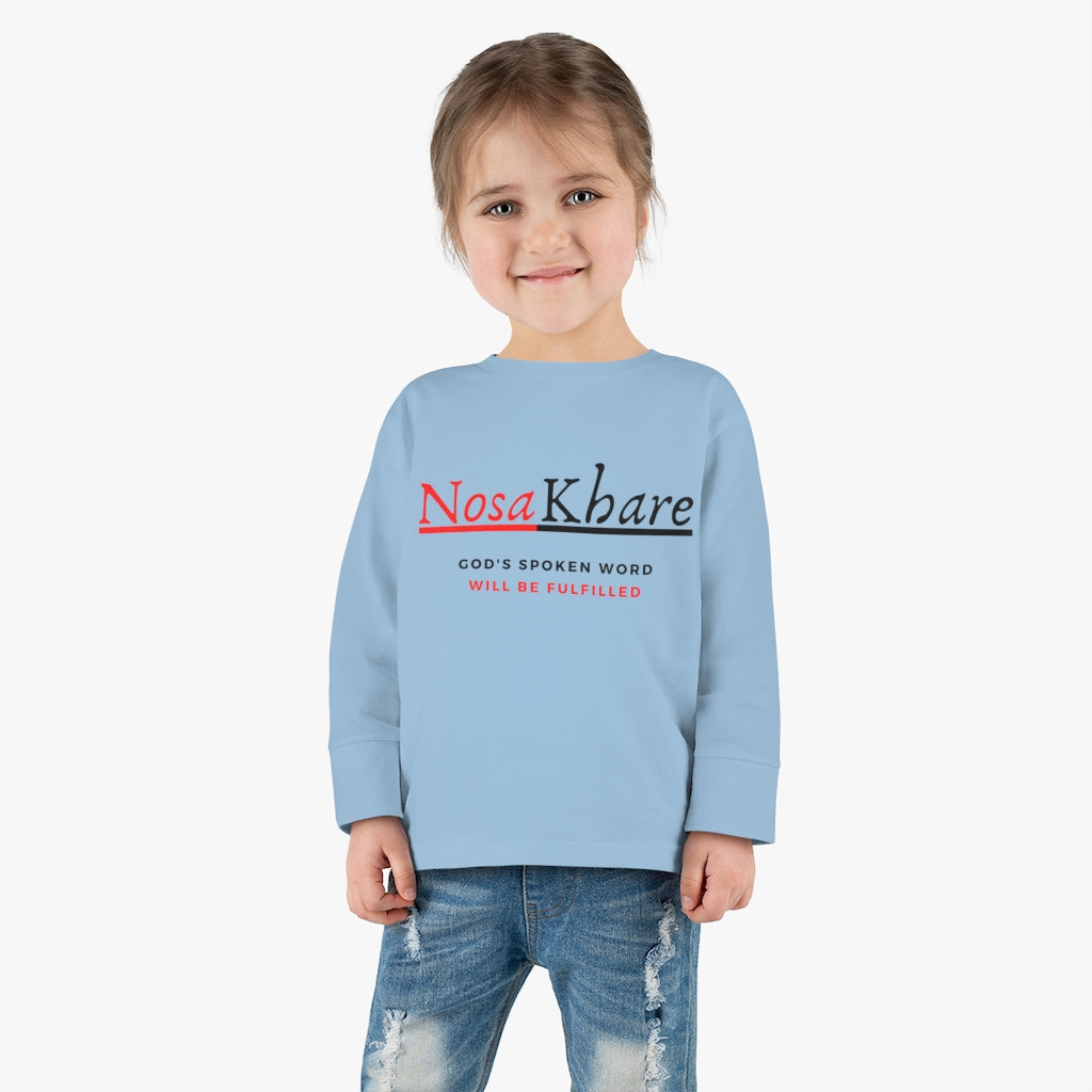 Naija Name Toddler Long Sleeve Tee