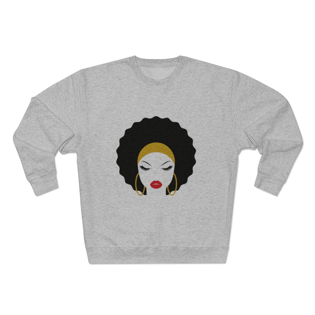 Black Girl Magic Unisex Premium Crewneck Sweatshirt