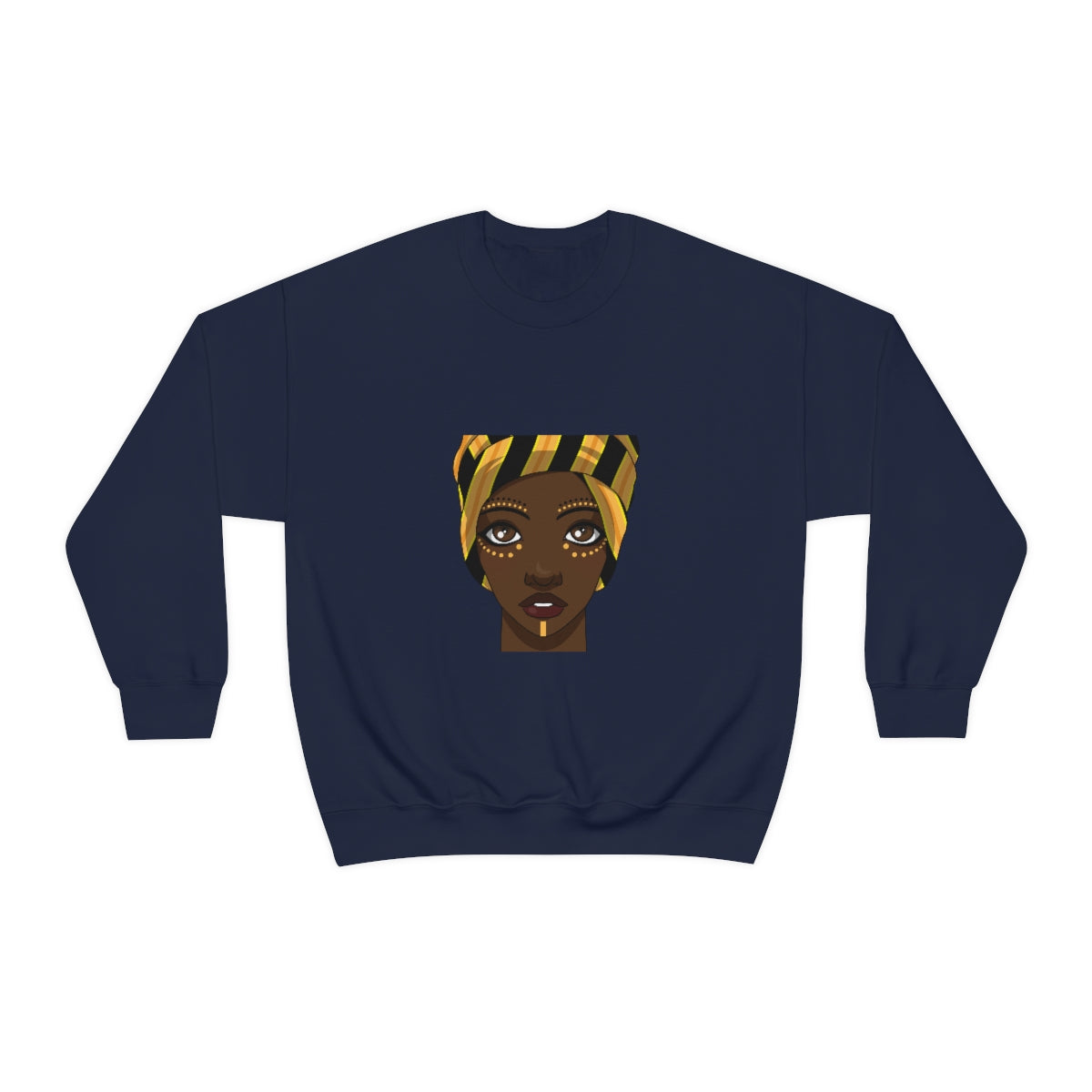 Beautiful African Woman -Unisex Heavy Blend™ Crewneck Sweatshirt