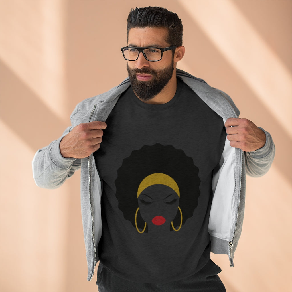 Black Girl Magic Unisex Premium Crewneck Sweatshirt