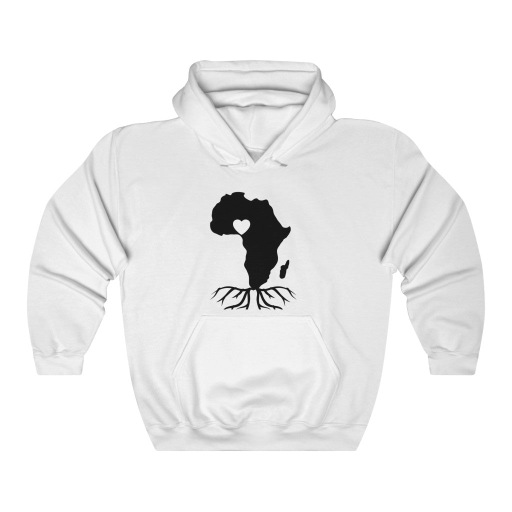 African Heart Naija Love Unisex Heavy Blend™ Hooded Sweatshirt