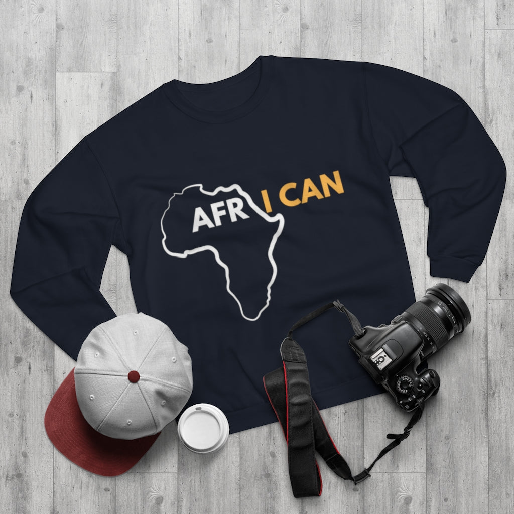 AfrICan Unisex Crew Neck Sweatshirt