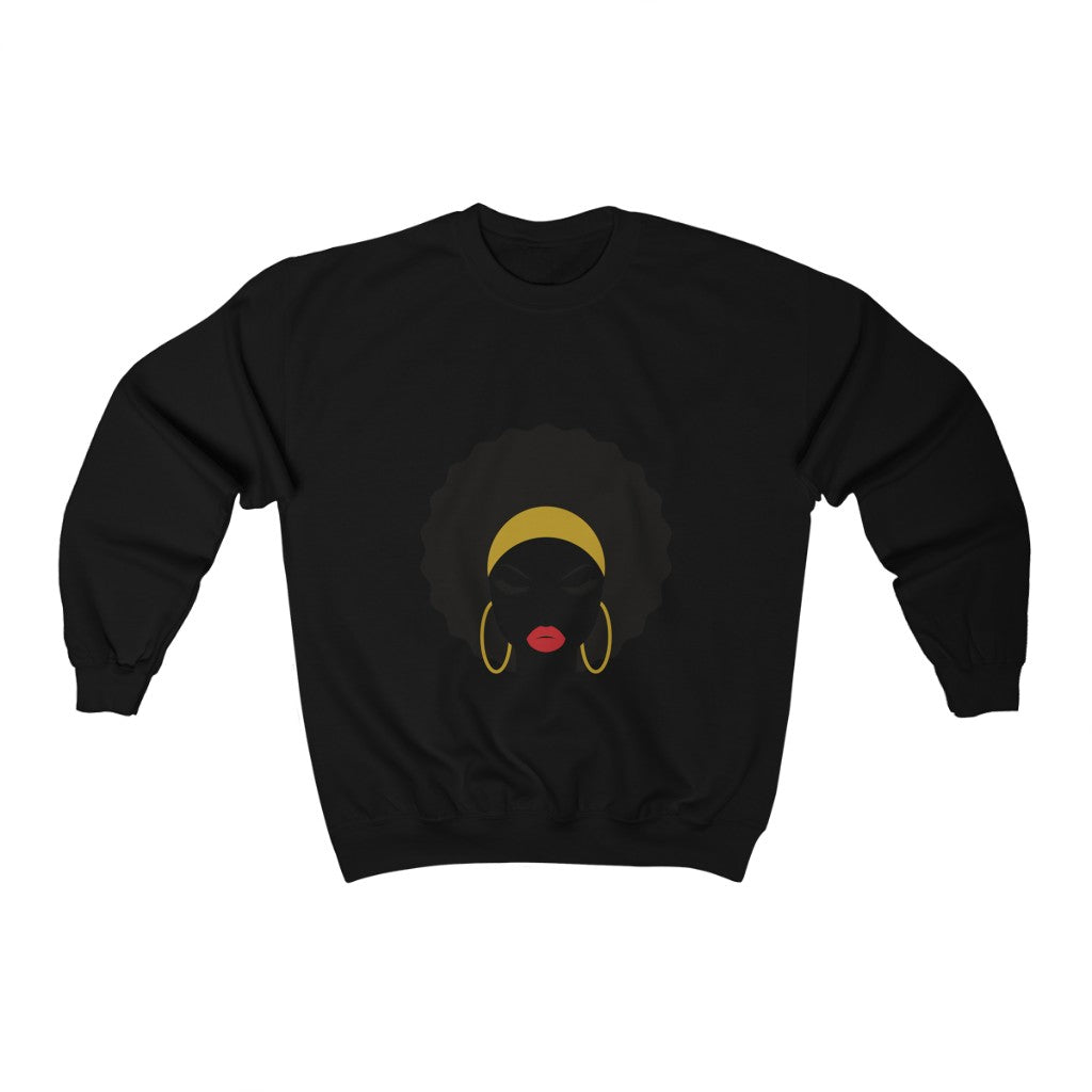 Black Girl Heavy Blend™ Crewneck Sweatshirt