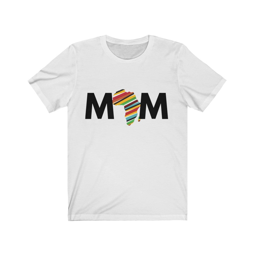 African Mom Jersey Short Sleeve Tee