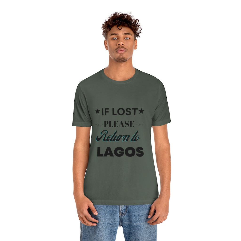 IF LOST-Unisex Jersey Short Sleeve Tee