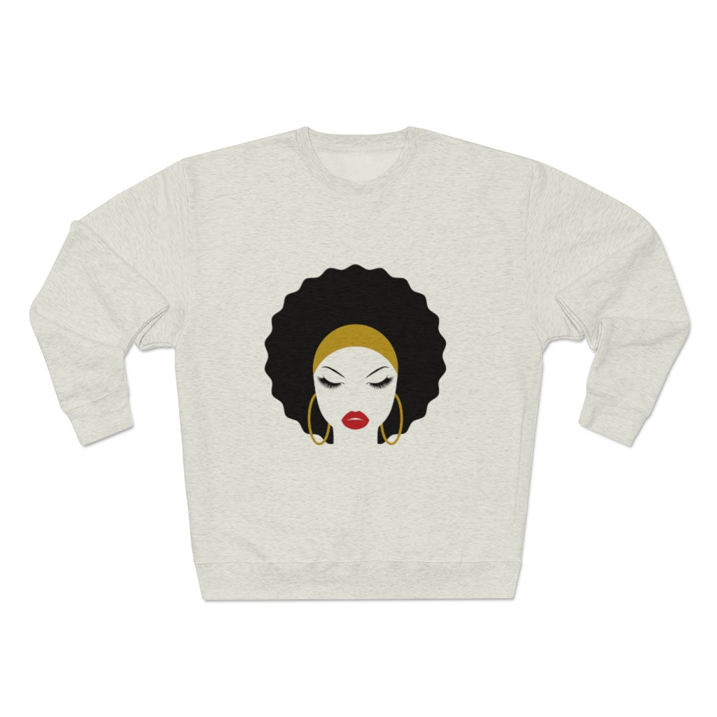 Black Girl Magic Unisex Premium Crewneck Sweatshirt