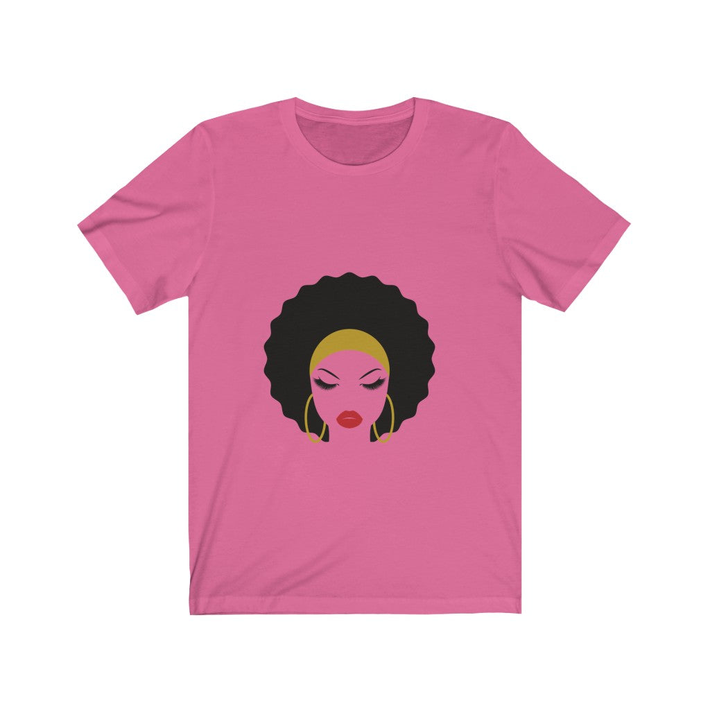 Black Girl Jersey Short Sleeve Tee