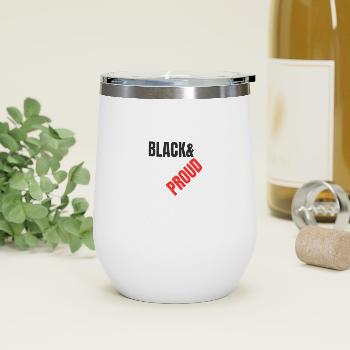 Black & Proud I 12oz Insulated Beverage Tumbler