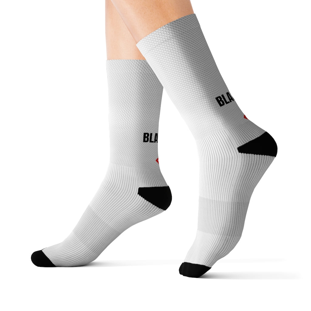 Black and Proud Sublimation Socks