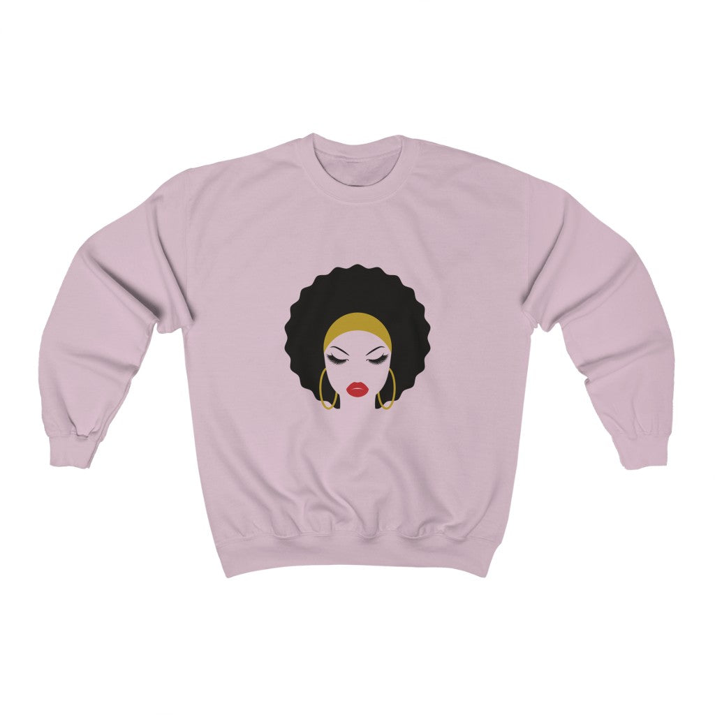 Black Girl Magic Heavy Blend™ Crewneck Sweatshirt