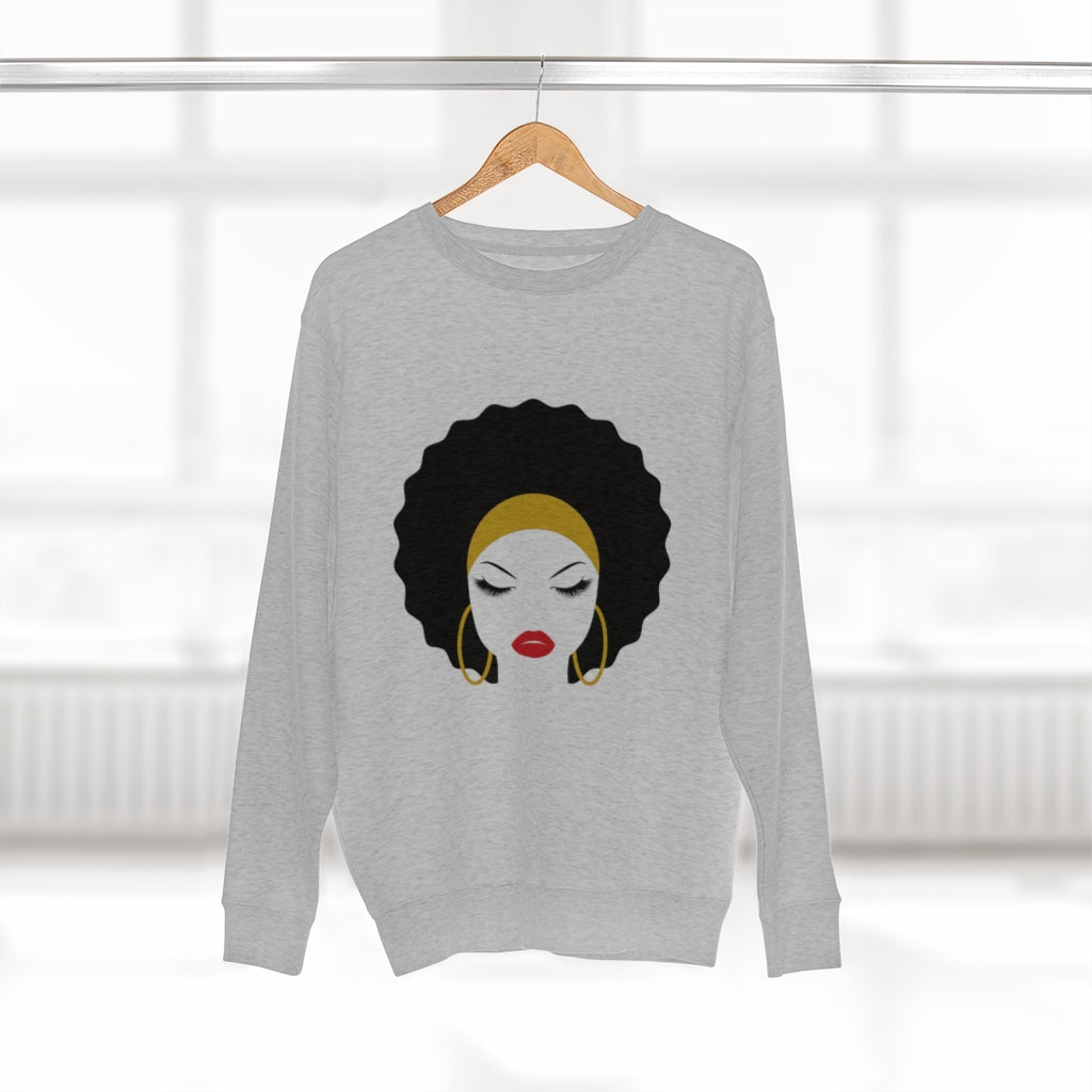 Black Girl Magic Unisex Premium Crewneck Sweatshirt