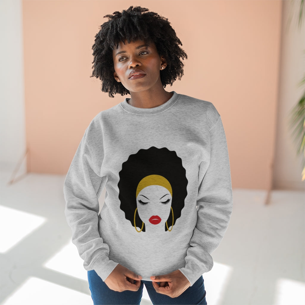 Black Girl Magic Unisex Premium Crewneck Sweatshirt