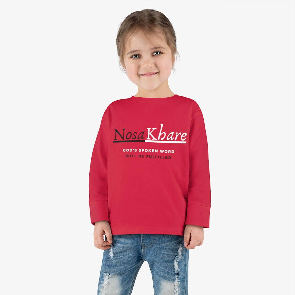 Naija Name Toddler Long Sleeve Tee